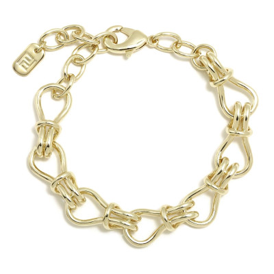 Pulsera cadena nudos
