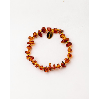 PULSERA ELÁSTICA ÁMBAR