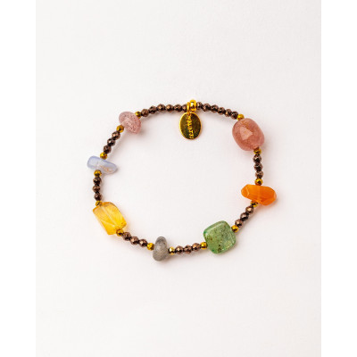 PULSERA ELÁSTICA CON GEMAS