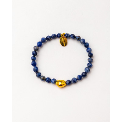 PULSERA ELÁSTICA CON SODALITA