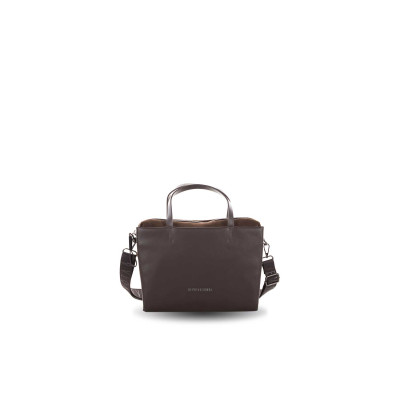 BOLSO DOBLE ASA MARRÓN