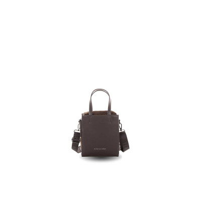 MINI BOLSO BANDOLERA MARRÓN