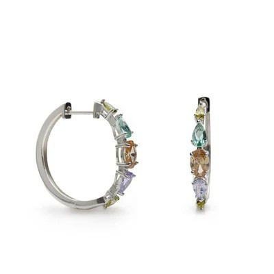 PENDIENTES DE ARO EN PLATA...