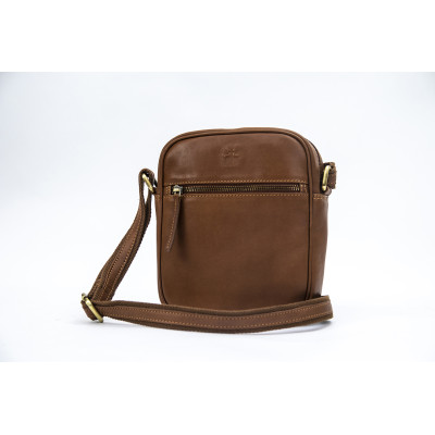 Bolso caballero de piel de...