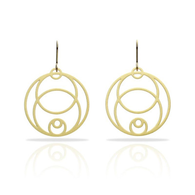 PENDIENTE COSMOS ORO